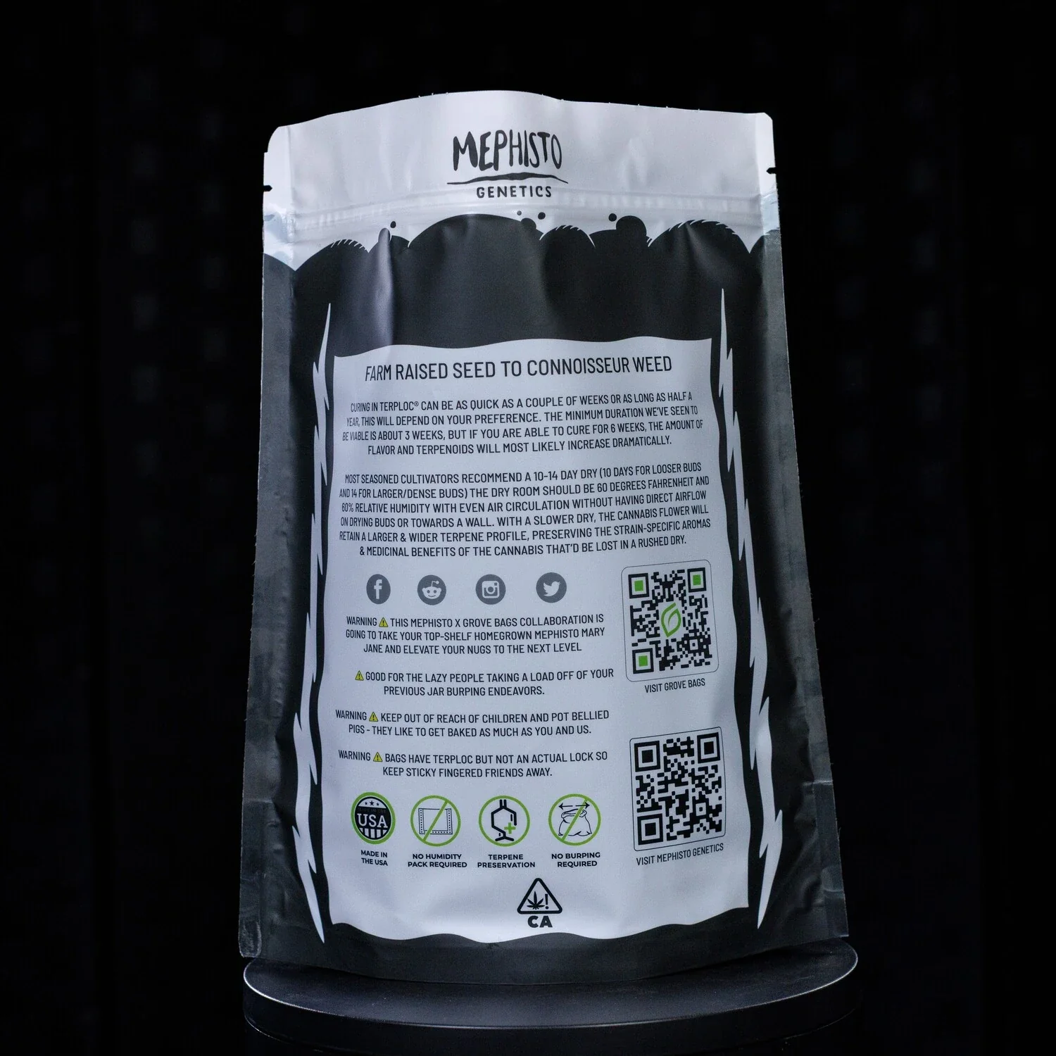 1/4 Pound Mephisto x Grove Bags - Image 5